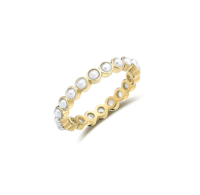 Pearl Eternity Ring