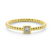 Load image into Gallery viewer, 14K Solid Gold Diamond Solitaire Ring For Women - Jewelryist
