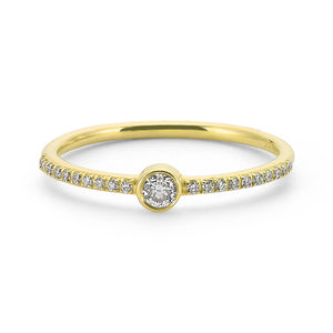 14K Solid Gold Diamond Engagement Ring For Women - Jewelryist