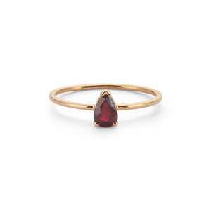 14K Solid Gold Ruby Ring For Women - Jewelryist