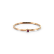 Load image into Gallery viewer, 14K Solid Gold Ruby Ring For Women - Jewelryist
