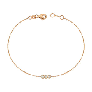 14K Solid Gold Diamond Bracelet for Women - Jewelryist