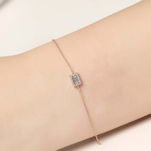 Load image into Gallery viewer, 14K Solid Gold Baguette Diamond Bracelet for Women - Jewelryist
