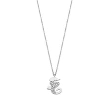 Load image into Gallery viewer, 14K Solid Gold Diamond Sea Horse Charm Necklace For Women - Jewelryist
