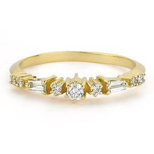 Load image into Gallery viewer, 14K Solid Gold Diamond Engagement Ring For Women - Jewelryist
