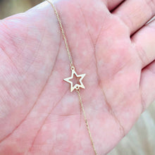 Load image into Gallery viewer, Minimalist Gold Celestial Star Charm Bracelet
